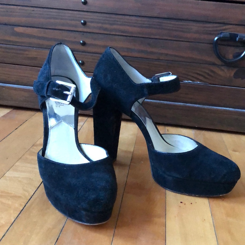 Michael Kors black high heels - Mary Jane style